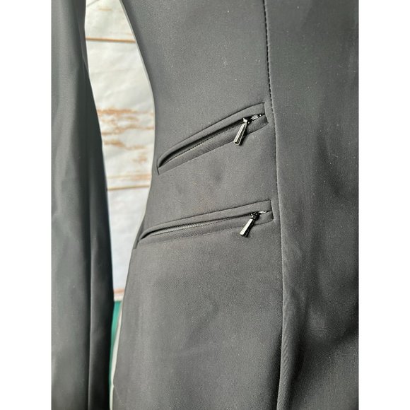 RJ Classics Palermo Orange Label Black Show Coat Size 0R NWT - Picture 6 of 16